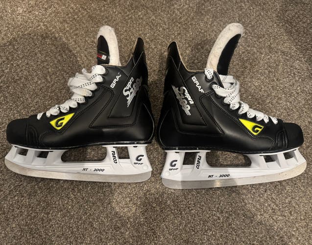 Graf Supra 709 Hockey Skates Regular Width 8.5 (New)