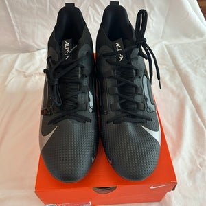 Men's Size 13.0 (W 14.0) Nike Alpha Menace 4 Elite Mid Top Molded Cleats (New)