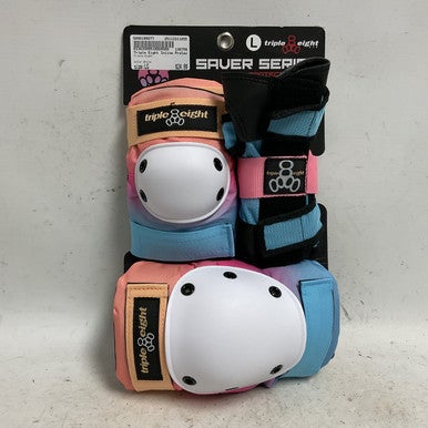 Used Triple Eight Inline Protective Set White LG 11855-S000195077