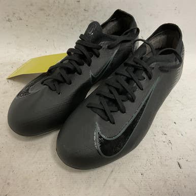 Used Nike Mercurial Vapor HF5448-002 Soccer Cleats Black Junior 02.5 11855-S000195055
