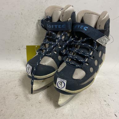 Used Jackson SOFTEC Boys Softboot Skate Navy Blue Youth 09.0 11855-S000195050