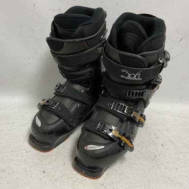 Used Rossignol SOFT 3 Womens DH Ski Boot Black 245 MP - M06.5 - W07.5 11855-S000195040