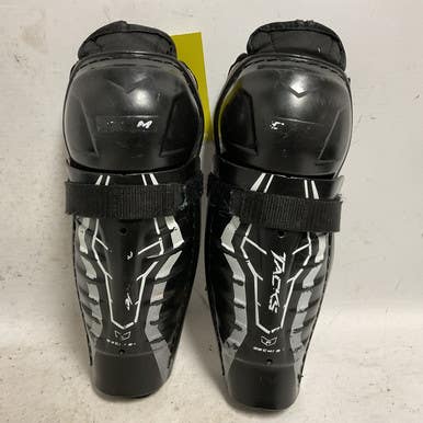 Used CCM Youth Shin Guards Black 9" 11855-S000195036