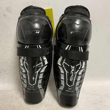 Used CCM Youth Shin Guards Black 9" 11855-S000195036