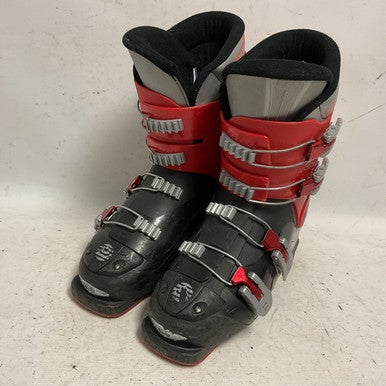 Used Alpina J4 SPORT FIT Boys DH Ski Boot Red 235 MP - J05.5 - W06.5 11855-S000195034