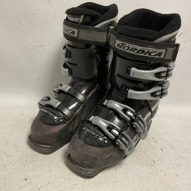 Used Nordica NEXT 7.0 Womens DH Ski Boot Black 235 MP - J05.5 - W06.5 11855-S000195001