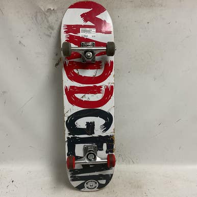 Used MADDGEAR Complete Skateboard White Regular 11855-S000194952