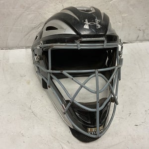 Used Under Armour Catchers Helmet w/Mask Black One Size 11855-S000194931