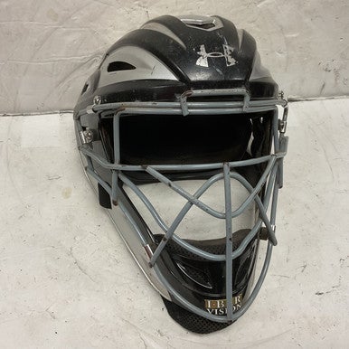 Used Under Armour Catchers Helmet w/Mask Black One Size 11855-S000194931