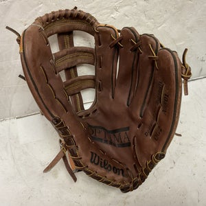Used Wilson Optima Gold A9801 Baseball Glove RH Throw Brown 14" 11855-S000194927
