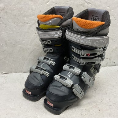 Used Salomon EVOLUTION 9.0 Womens DH Ski Boot Navy Blue 235 MP - J05.5 - W06.5 11855-S000194918
