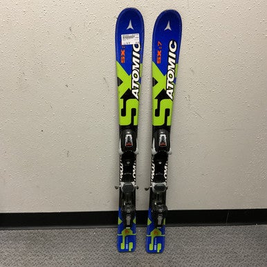 Used Atomic SX 7 Boys DH Ski/Binding Royal Blue 100 cm 11855-S000194919