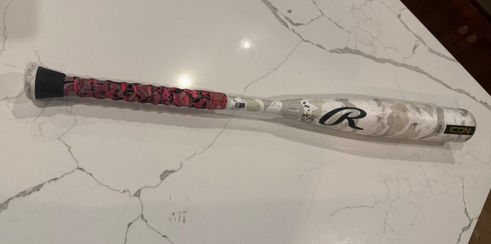 2025 Rawlings Icon Composite USSSA Certified Bat (-5) 25.5 oz 30" (Used)