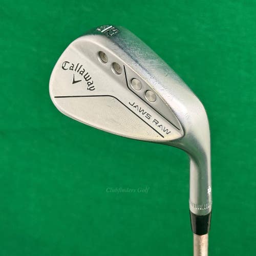 Callaway Jaws Raw Chrome 52-10S 52 Gap Wedge SteelFiber i110cw Composite Stiff