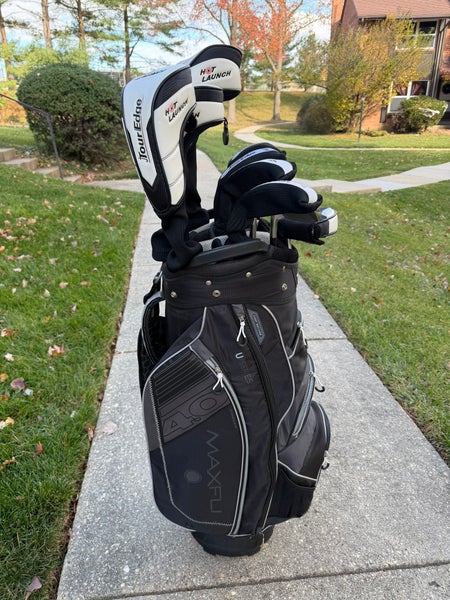 Men's Tour Edge Right Handed Clubs (Full Set) Regular Flex (Used)