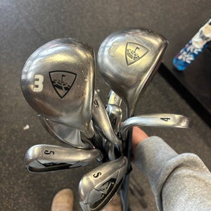 Men's Top Golf Right Handed Iron Set Uniflex (11 Clubs)  #3, #4H, Driver, #4 - #9, PW, SW,