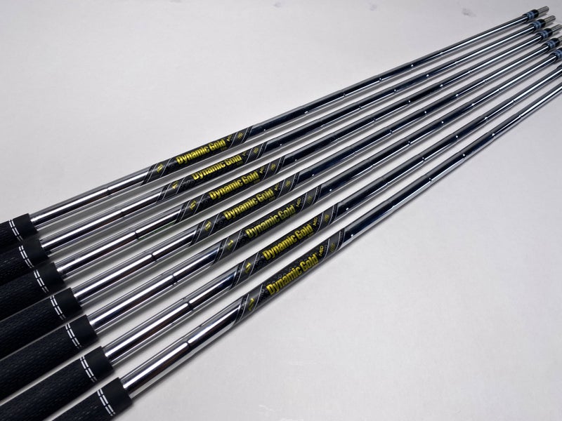 TT Dynamic Gold Mid S300 115g Stiff Iron Set of 7 Shaft 34.5'-37.5 "- Pull 0.355