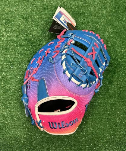 Wilson A2000 1612 Baseball First Base Mitt Autism Speaks Love the Moment Righty