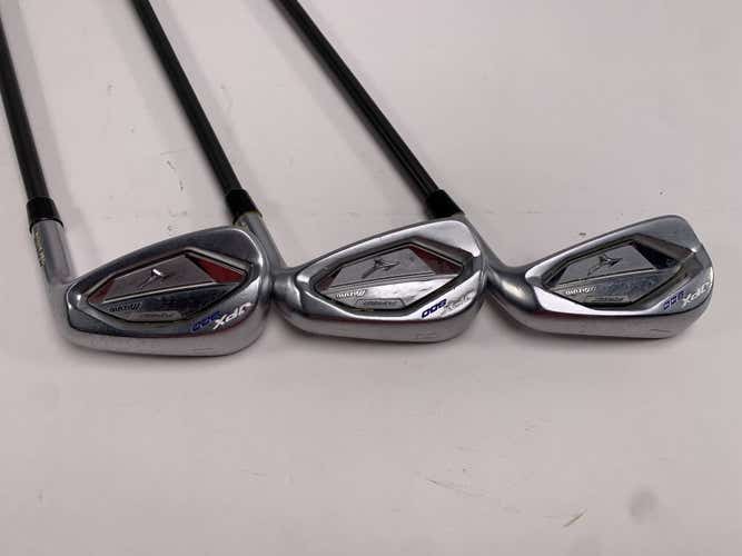 Mizuno JPX 900 Forged Iron Set 7-9 UST Mamiya Recoil ES 760 F3 Mens RH