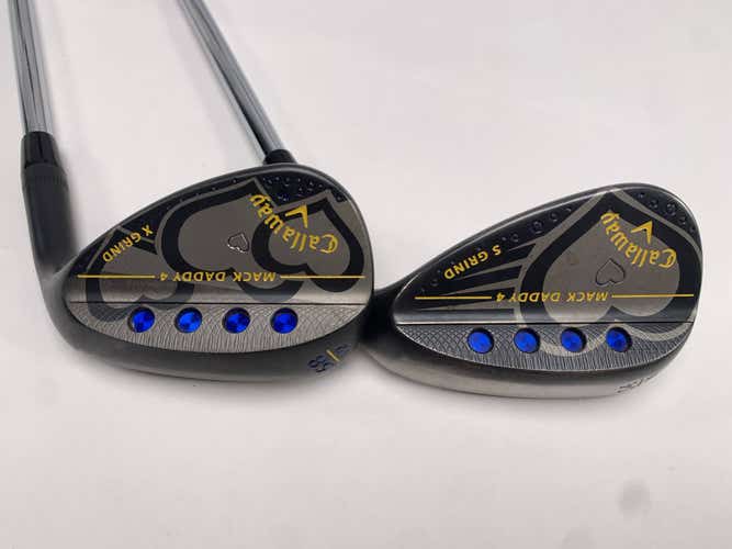 Callaway Mack Daddy 4 Black Wedge Set 54* 10 58* 12 NS Pro Modus 3 105g Mens RH