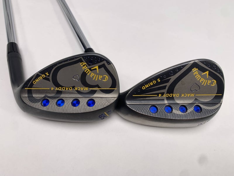 Callaway Mack Daddy 4 Black Wedge Set 54* 10 58* 12 NS Pro Modus 3 105g Mens RH