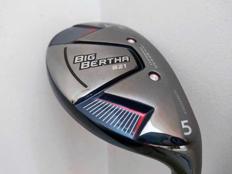 Callaway Big Bertha B21 5 Hybrid 24* (Graphite RCH 65i, Senior) 5H Golf Club