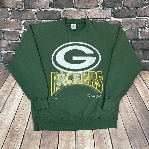 The Game Vintage Green Bay Packers Sweatshirt Mens Large NFL Football 1996 USA
