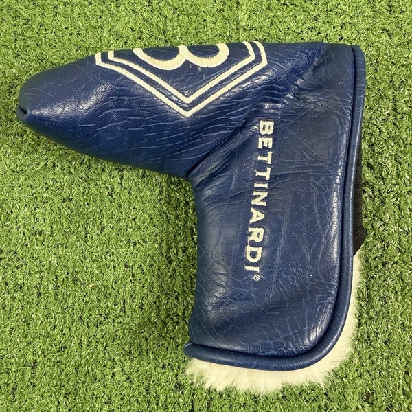 Bettinardi Putter Cover Blade Style Blue Faux Leather Milled In the USA