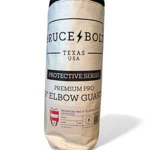 Bruce Boot White Elbow Guard New in Original Packaging