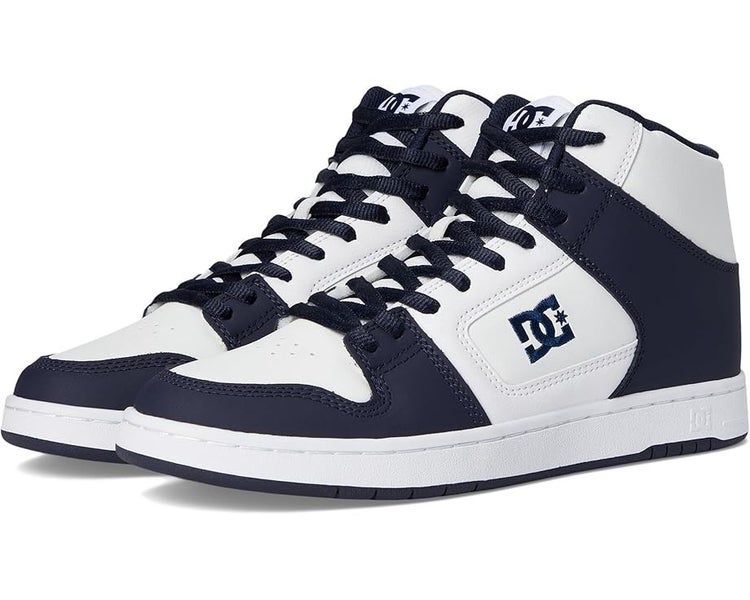 DC Manteca 4 HI ADYS100743 Sneakers Men's US 8 White Navy Skate Shoes TZP628