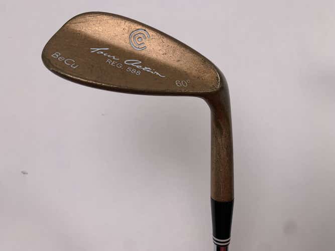 Cleveland 588 Beryllium Copper Lob Wedge LW 60* Wedge Steel Mens RH