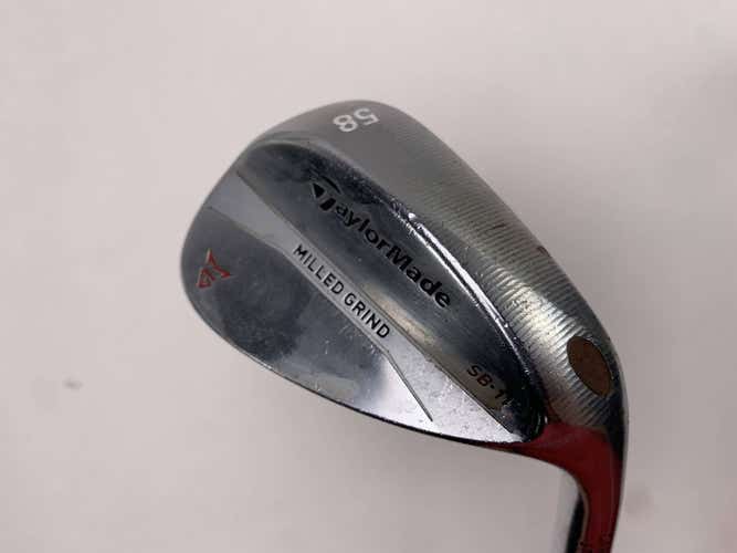 TaylorMade Milled Grind Raw Lob Wedge LW 58* DG Wedge Steel Mens RH