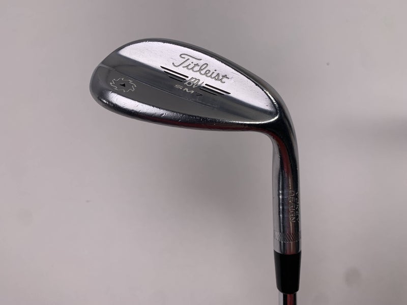 Titleist Vokey SM7 Tour Chrome Lob Wedge LW 58* 8 Bounce M-Grind Wedge Mens RH