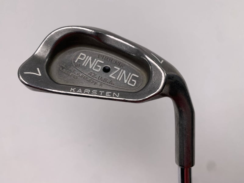 Ping Zing Single 7 Iron Black Dot Karsten KT-M Regular Steel Mens RH