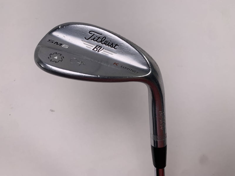 Titleist Vokey SM6 Tour Chrome Lob Wedge LW 60* 12 NS Pro 850GH Wedge Mens RH