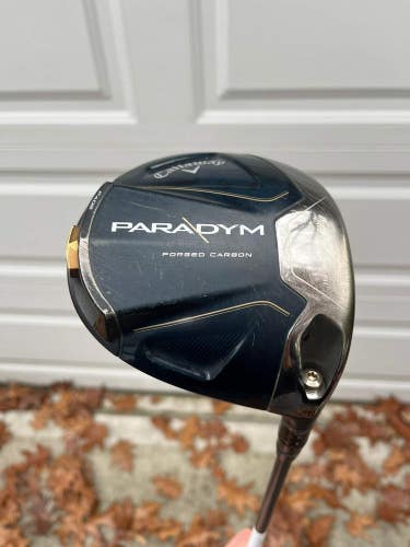 Callaway Paradym Driver 10.5 Hzrdus 50g Regular Flex 45 +HC NICE