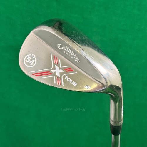 Callaway X Tour Chrome 54-13 54 Sand Wedge Factory Stepped Steel Wedge Flex