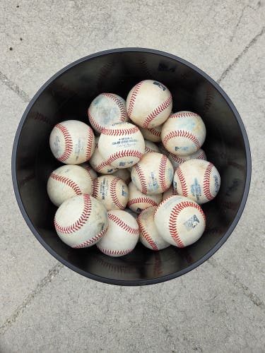 MLB & MiLB Rawlings Baseballs Dozen (Used cage quality for BP & fielding practice)