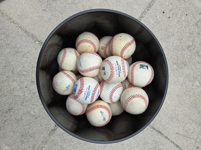 MLB & MiLB Rawlings Baseballs Dozen (Used good quality for scrimmage/practice)