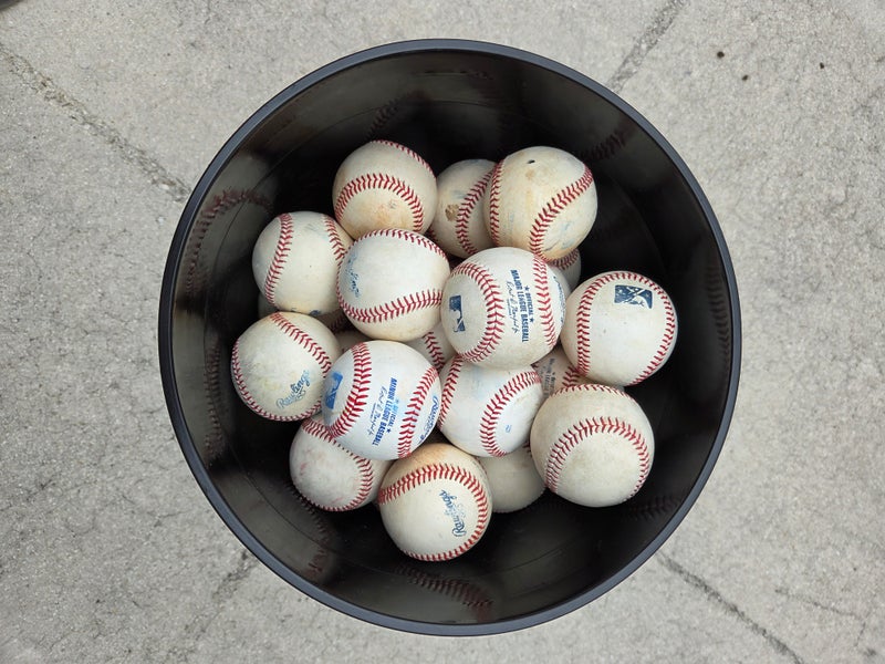 MLB & MiLB Rawlings Baseballs Dozen (Used good quality for scrimmage/practice)