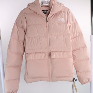 NWT The North Face GOTHAM Jacket Insulated DWR Fabric PINK MOSS Women's XS READ