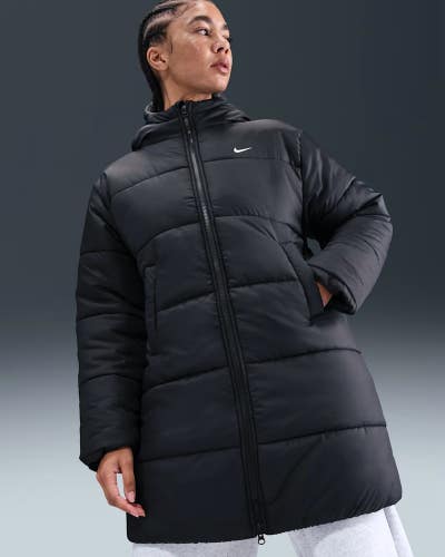 Nike Women's Therma-FIT Loose Hooded Parka-size XL FB7675-010