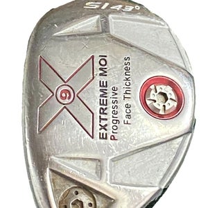 X9 Extreme MOI 43* S Hybrid Sand Wedge Harrison Regular Graphite 37" LH New Grip