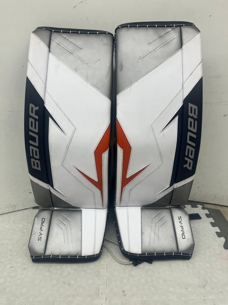 Medium Bauer Sv-Pro Goalie Leg Pads (Used)
