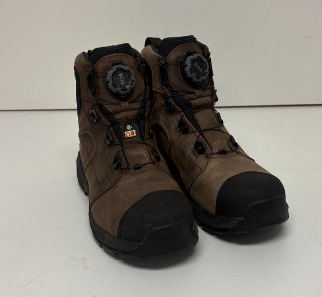 Red Wing 2452 Exos Lite Waterproof Boa-Coiler Safety Toe 6" Boots US 10 EU 43