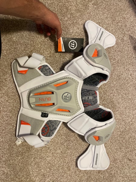 Large Adult Warrior Burn Shoulder Pads (New)