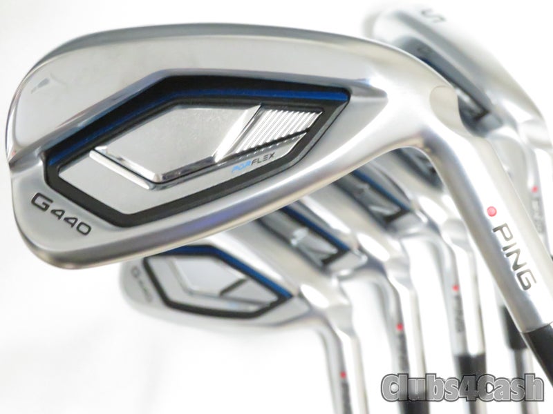 PING G440 Irons Red Dot AWT 3.0 Steel Regular Flex 5-P .. NICE
