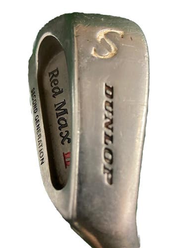 Dunlop Red Max II Sand Wedge 56* Men's RH Stiff Steel 35" New Jumbo Grip Nice