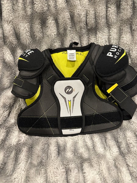 Pure Hockey Youth Ice Hockey Shoulder Pads (Used)