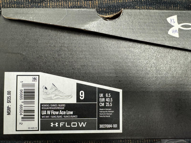 UA Women’s Flow Ace Low VB Court Shoe